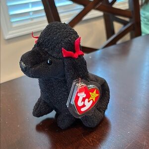Ty Beanie Babies Black Plush with Red Tag